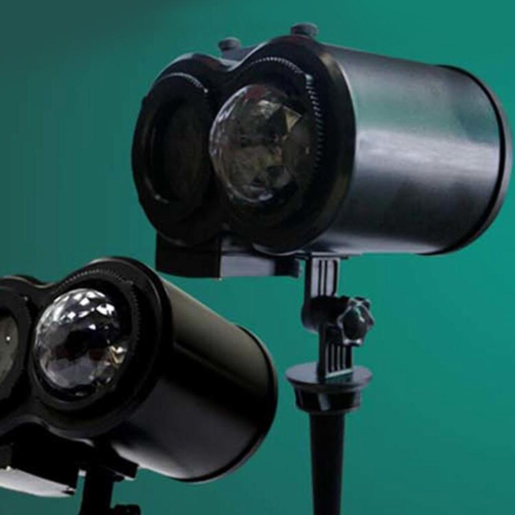 Christmas Projector Light LED Moving Outdoor Indoor Landscape Stage RGBW Lamp