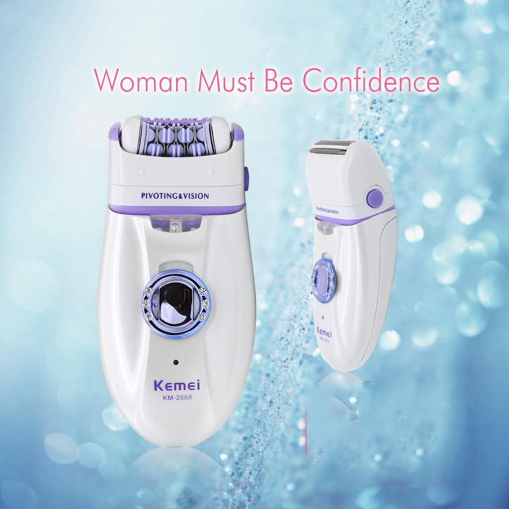 Lady Electric Epilator Bikini Body Hair Trimmer Removal Shaving Machine - EU