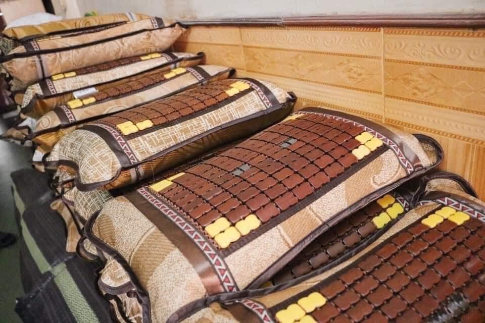 Gối Trúc Mây Hạt Điều Hòa Cao Cấp Thoáng Khí Mát Lạnh Cho Mùa Hè