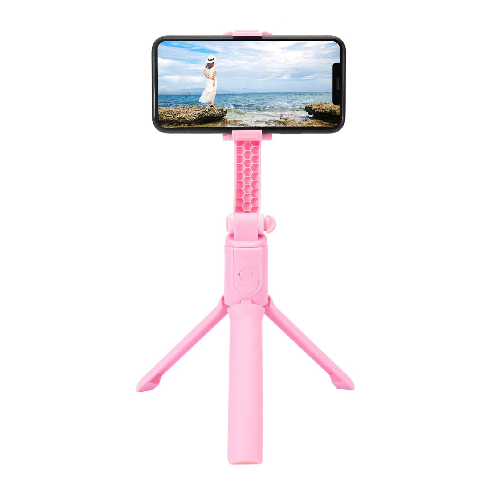 Giá đỡ điện thoại chống rung gimbal, có đế chân, rãnh tay