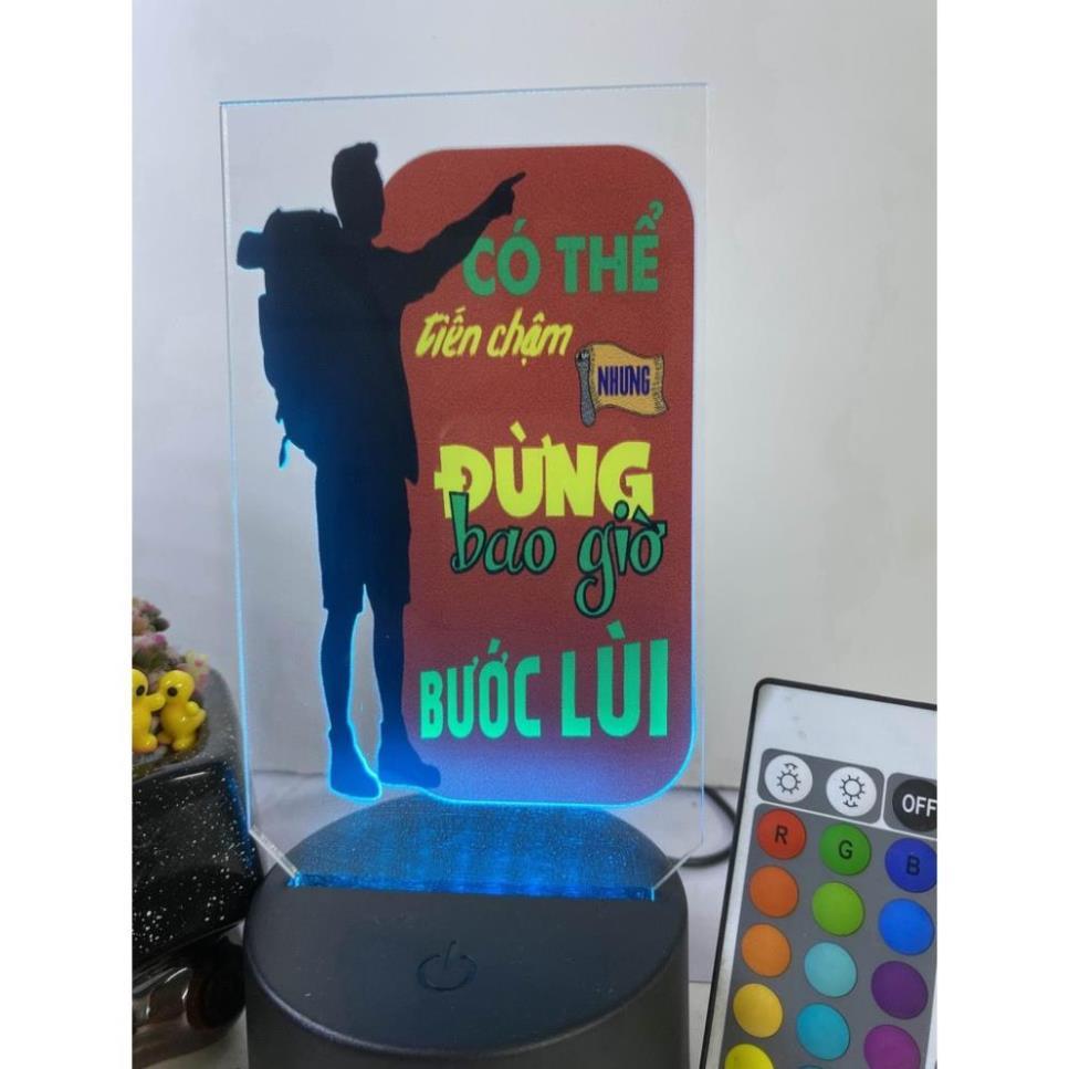 14 -Tranh đèn led động lực đẹp, đèn led trang trí bàn làm việc- Dled-14