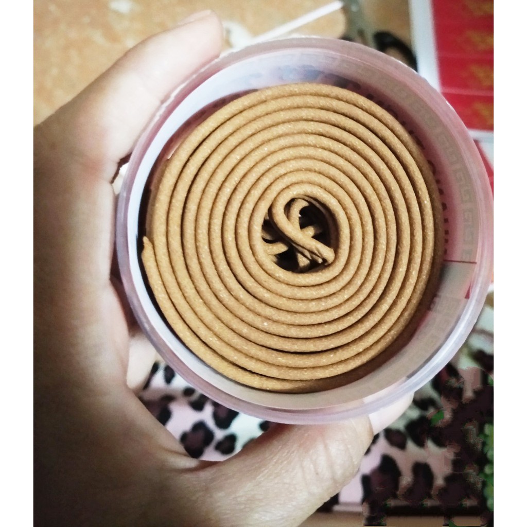 1 hộp 10 khoanh nhang 4 giờ