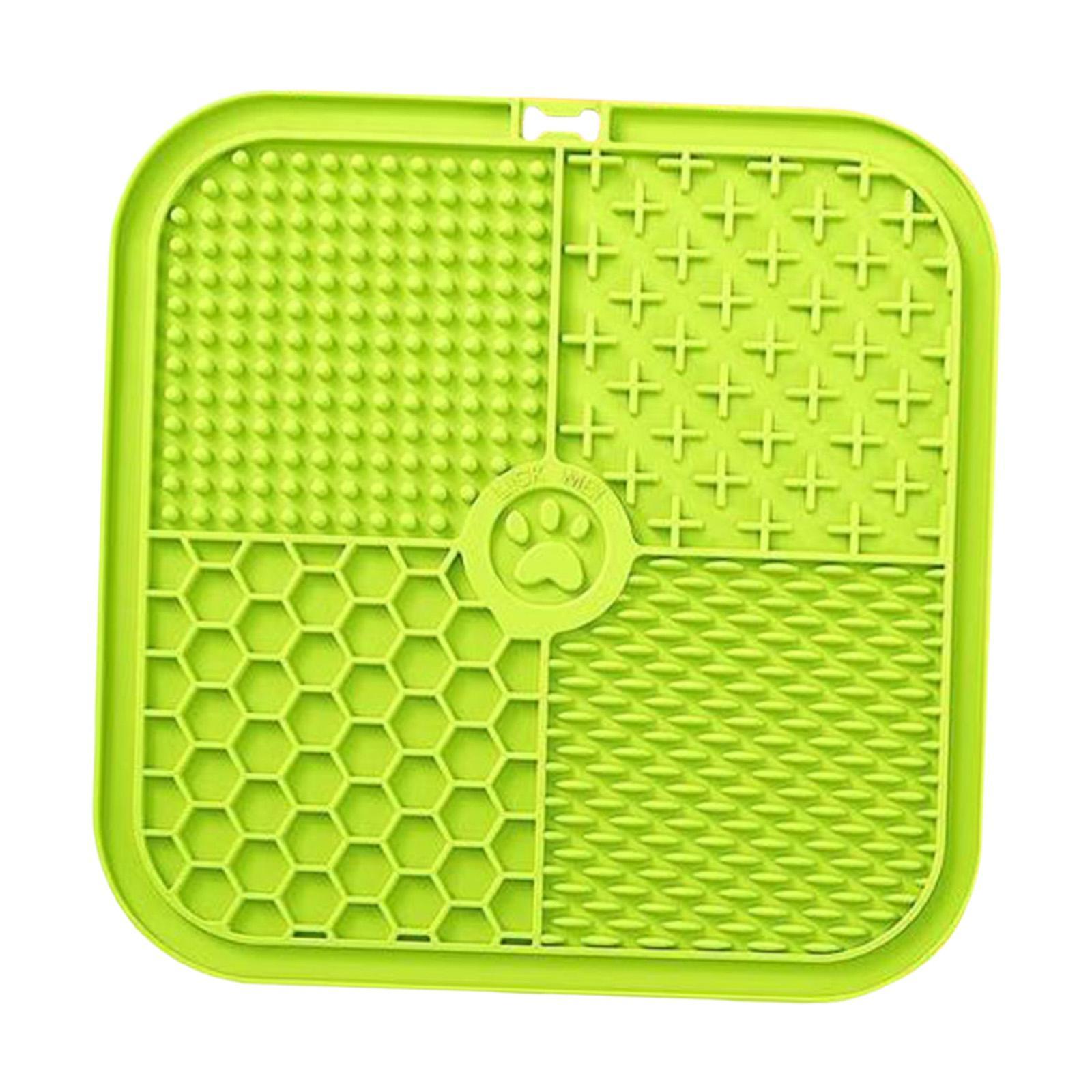 Licking Mat for Dogs and Cats with Suction Cups Pet Food Licking Mat