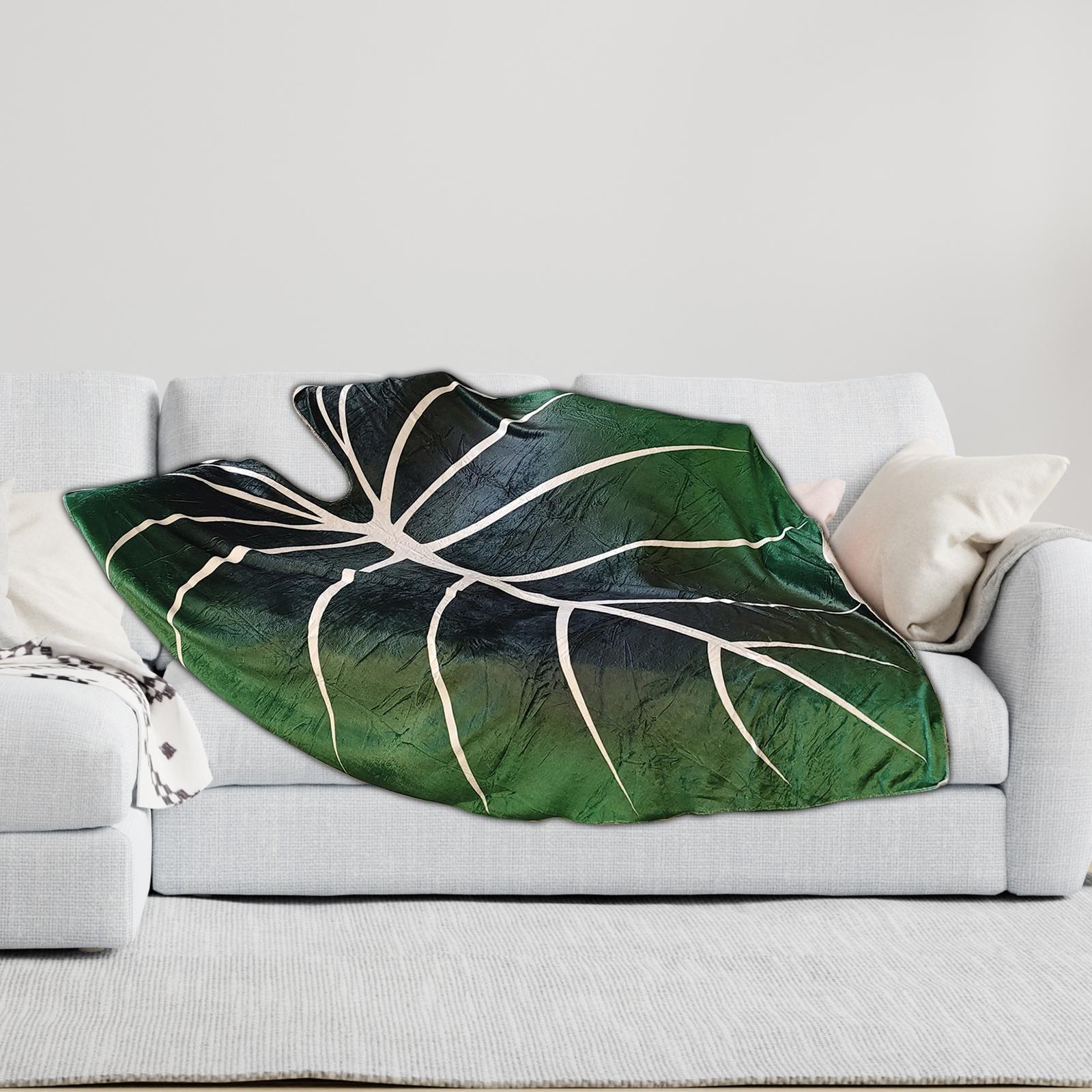 Leaf Blanket Camping blanket Lightweight Picnic Mats for Bedspreads Bedroom