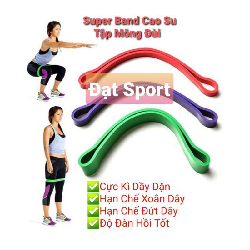 Dây Super Mini Band Đàn Hồi Kháng Lực Tập Mông Đùi Cho Nữ