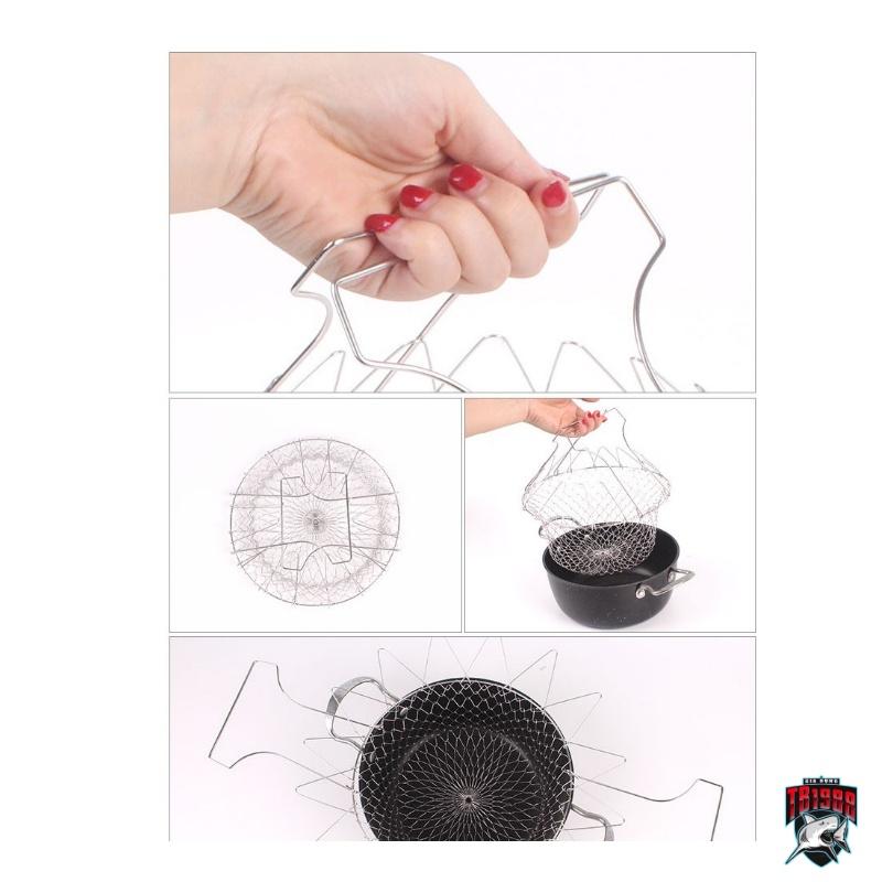 Rổ đựng, chao, nhúng đa năng 2 trong 1 Chef Basket