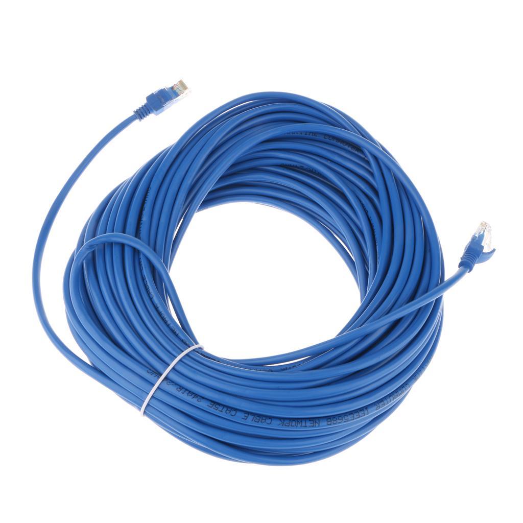 20M+30M CAT5e Ethernet LAN Network Patch Cable For  Internet Router