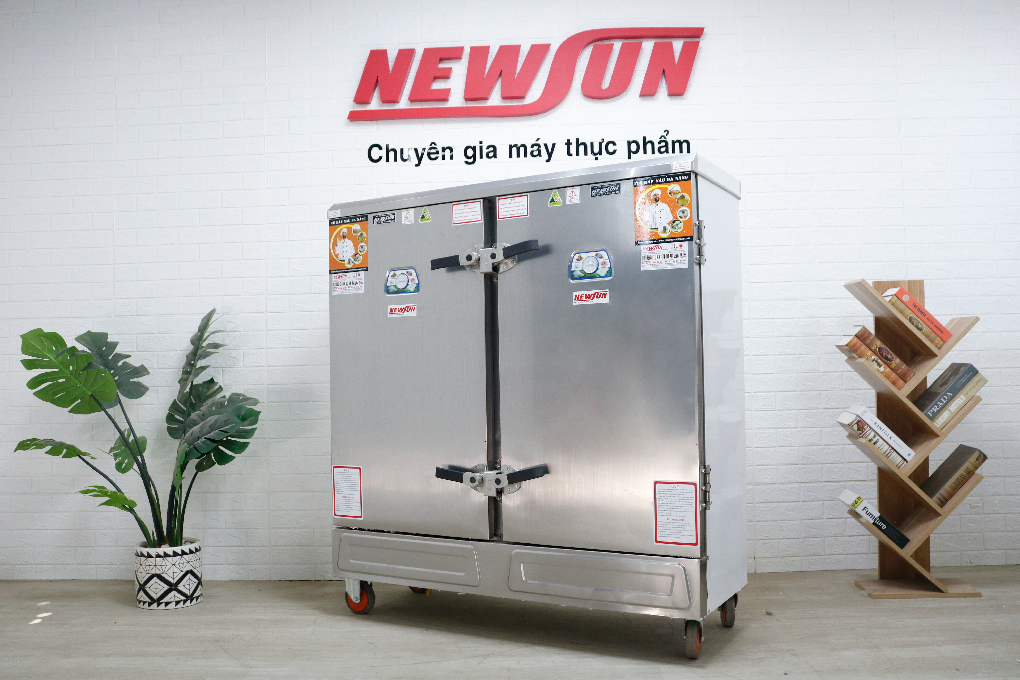 Tủ Nấu Cơm Bằng Điện NEWSUN 24 Khay Nhập Khẩu