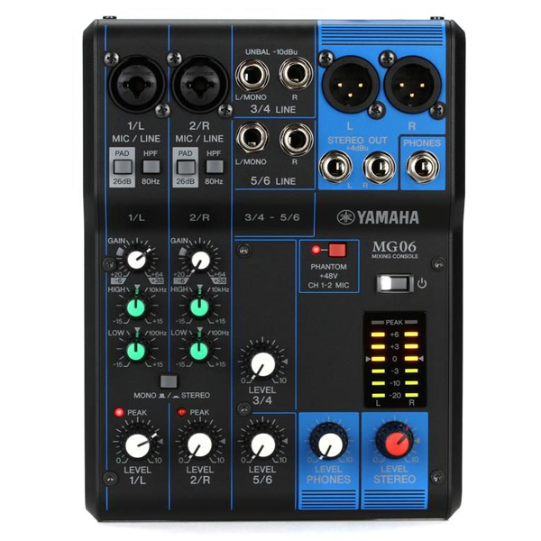 Mixer Analog Yamaha MGP 12X - Hàng Chính Hãng