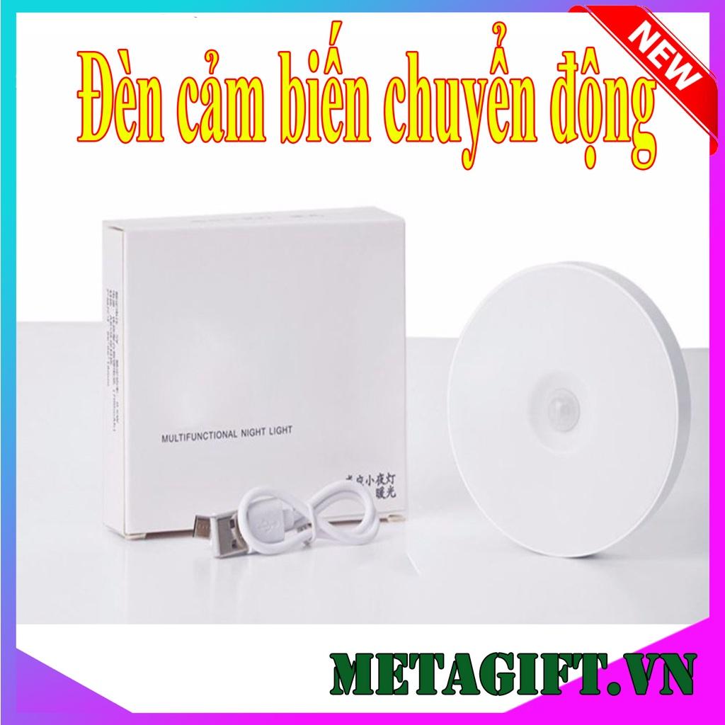 Đèn led cảm ứng tích điện sạc pin tiện lợi, đèn ngủ cảm biến chuyển động thông minh giá rẻ