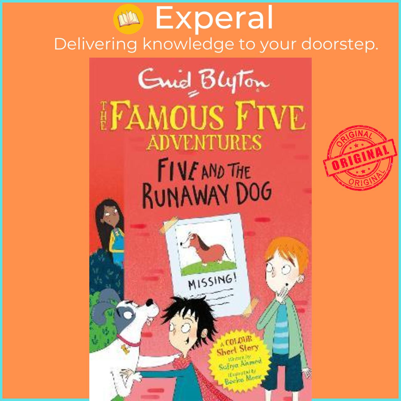 Sách - Famous Five Colour Short Stories Five And The Runaway Dog By Enid Blyton Uk Edition, Paperback