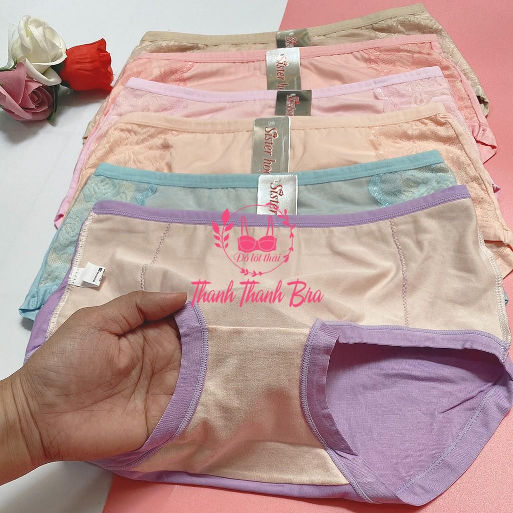 Quần lót nữ thái lan 7102, size XL – Chất cotton cực mát, co giản 4 chiều