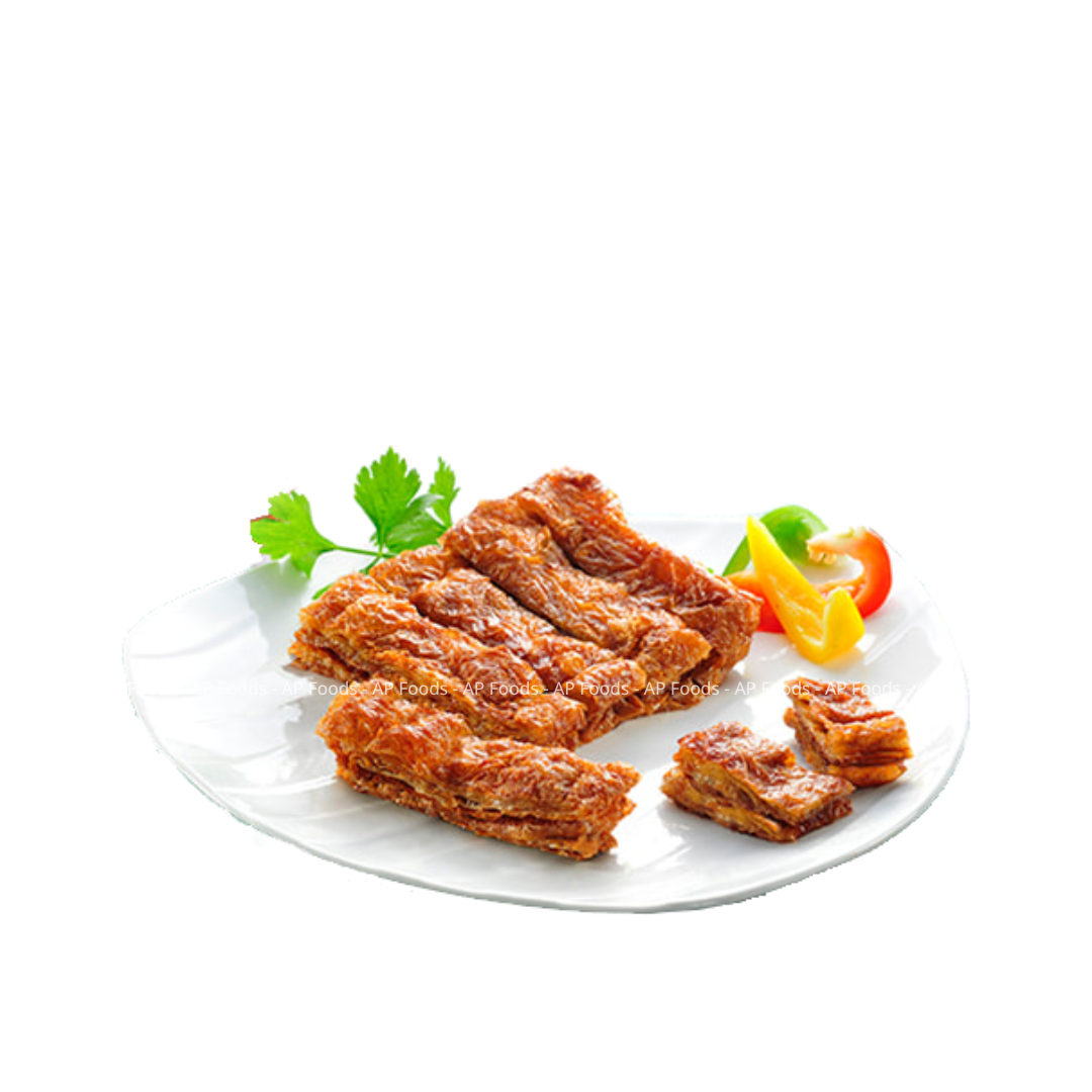 Phù trúc tẩm vị chiên giòn EB 350g Malaysia - Vegetarian Chai Gor EB 350g - Nhập khẩu Malaysia
