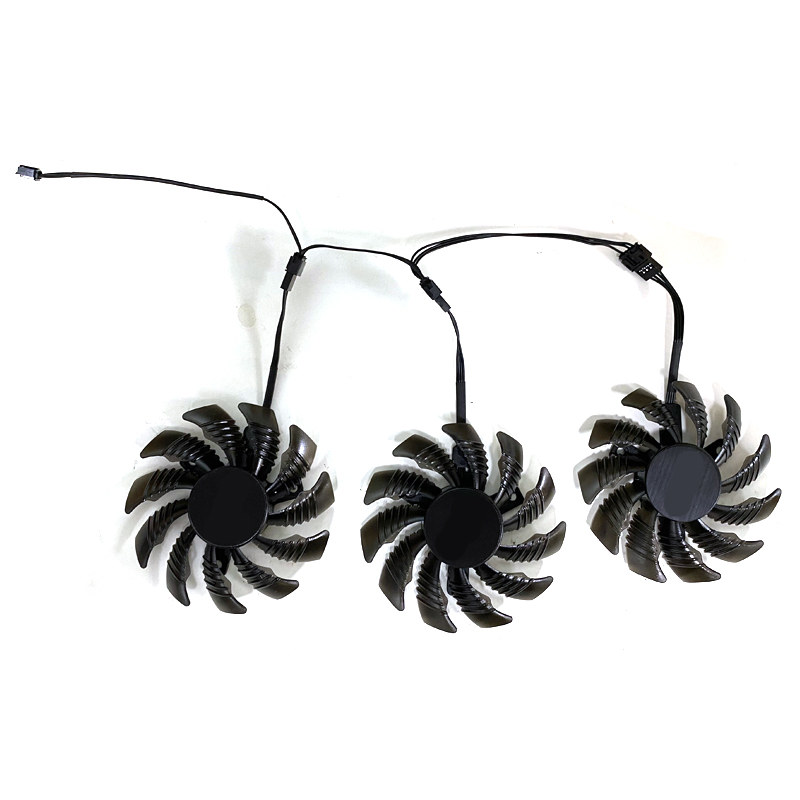 NEW 3PCS 75MM 4PIN PLD08010S12HH GTX1080 Cooling Fan For GIGABYTE GTX 1080 1070 Ti G1 Gaming 1060 G1 ROCK Graphics