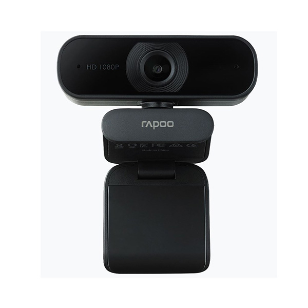 Webcam FullHD 1080p Micro Khử Ồn Kép RAPOO C260 - Hàng Chính Hãng