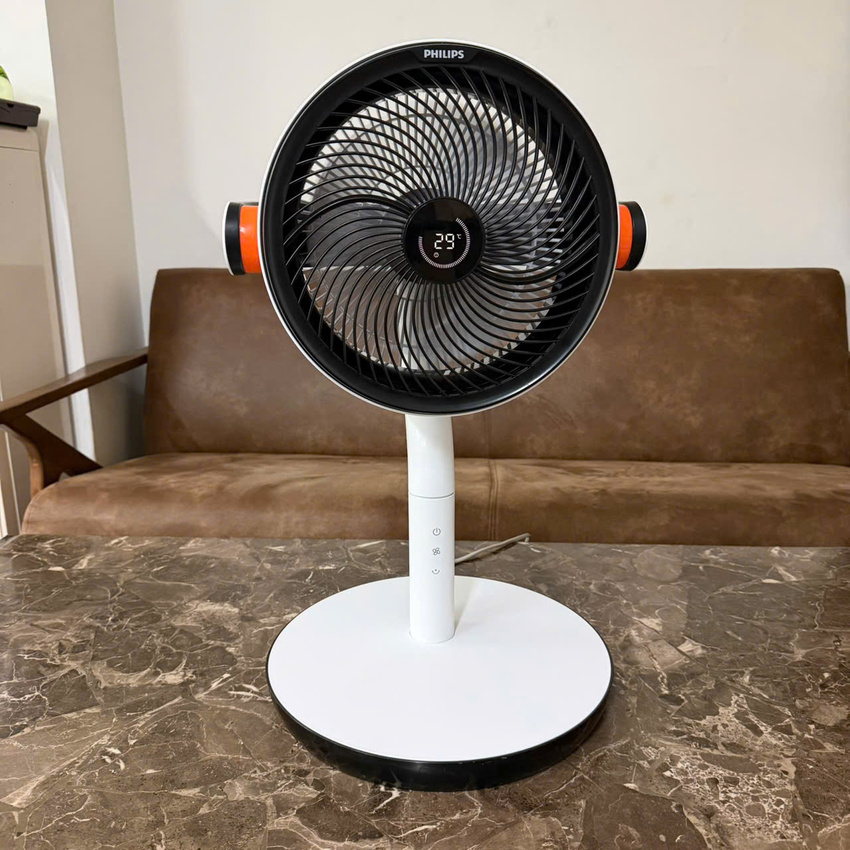 Quạt tuần hoàn không khí động cơ biến tần 32 tốc độ gió thương hiệu Hà Lan Philips ACR4144CF Serial 4000 - Hàng chính hãng
