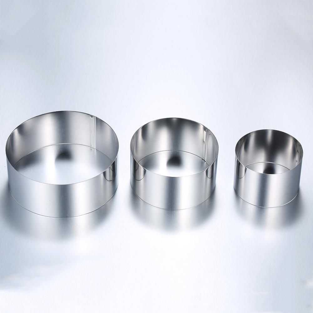 Cắt bánh quy bằng thép không gỉ 430 có 3 kích cở