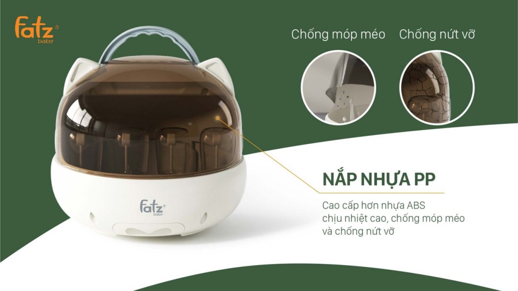 Máy úp bình sữa tiệt trùng uvc sấy khô và bảo quản Fatz baby - TIDY 1 - FB4628WM