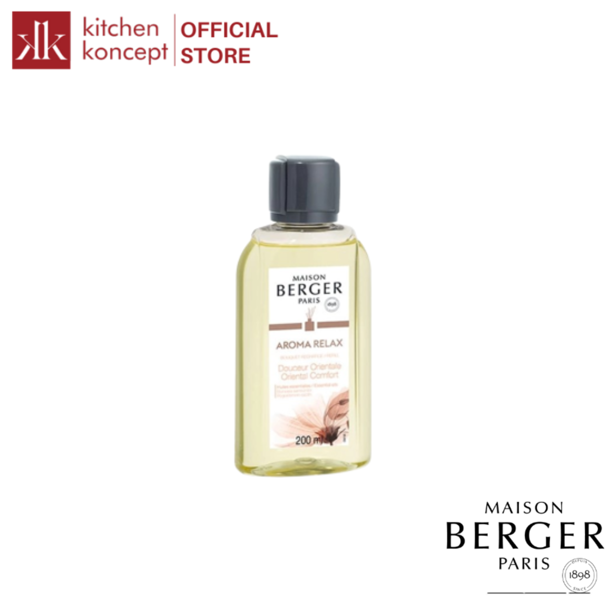 Maison Berger - Tinh dầu khuếch tán hương Aroma Relax - 200ml