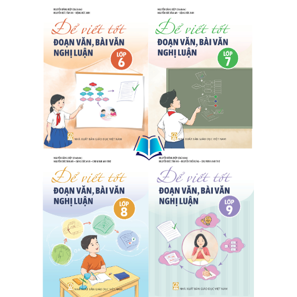 Sách - Để Viết Tốt Đoạn Văn, Bài Văn Nghị Luận Lớp 6 7 8 9 - Combo/ Lẻ
