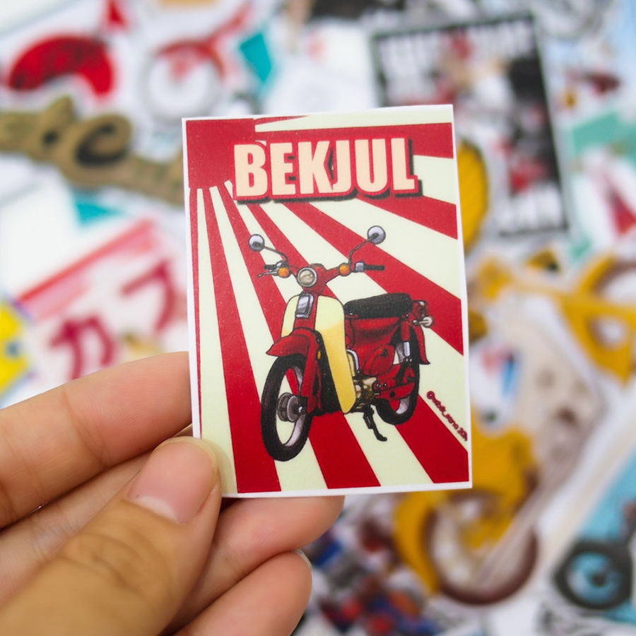 Set 100 Sticker - Super Cub