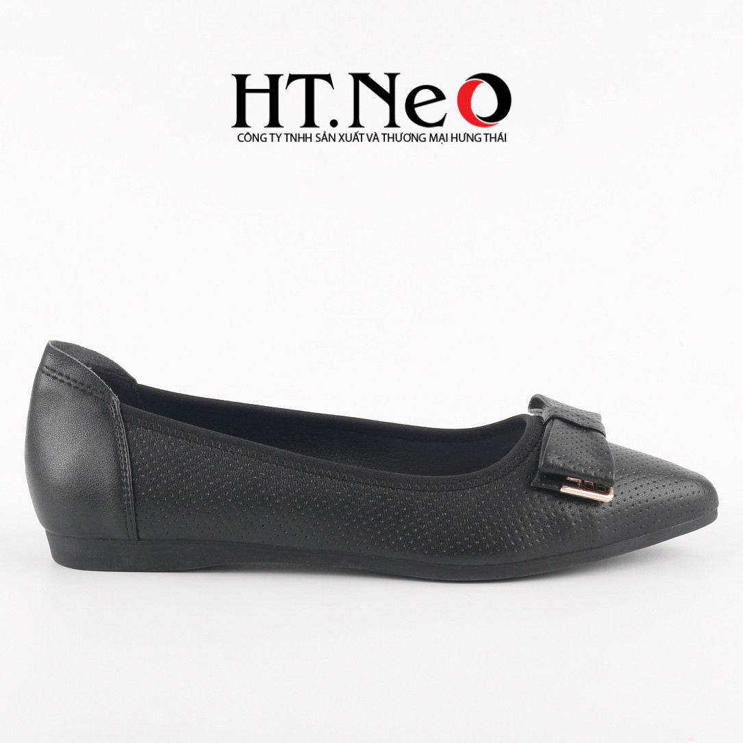 Giày bệt nữ, giày moca nữ, giày búp bê được thiết kế với kiểu dáng đơn giản, làm nổi bật với họa tiết nơ, chất liệu da NU122