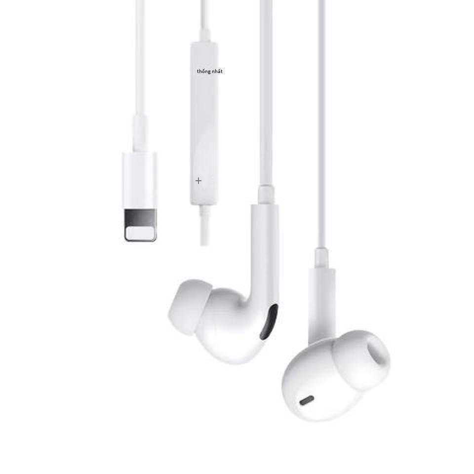 Phong cách mới nhất phù hợp với tai nghe có dây thế hệ thứ ba của Apple điều khiển dây sét đầu phẳng trong tai 7p8x11 âm thanh điện thoại di động