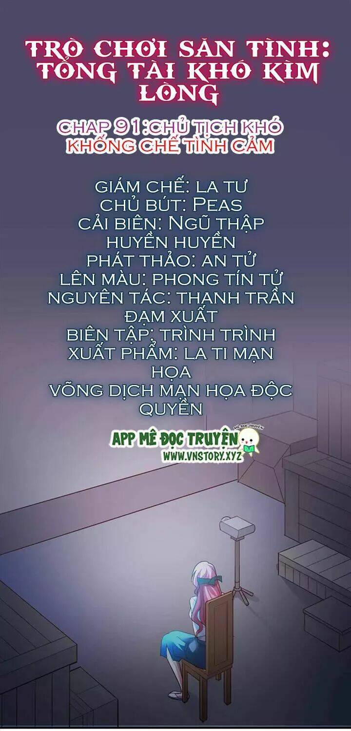 trò chơi săn tình - tổng tài khó kìm lòng chapter 91 1