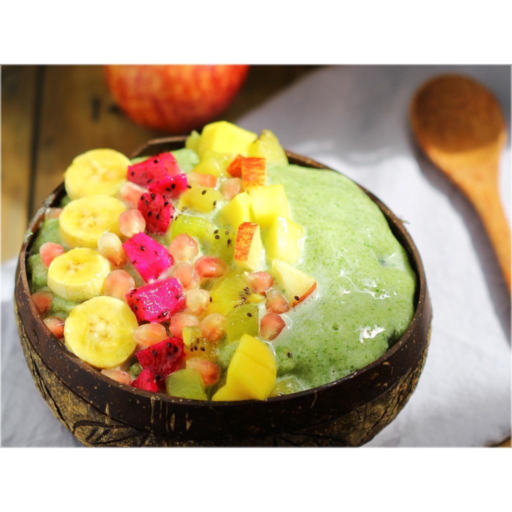 Tô gáo dừa khắc hoa văn Cyg