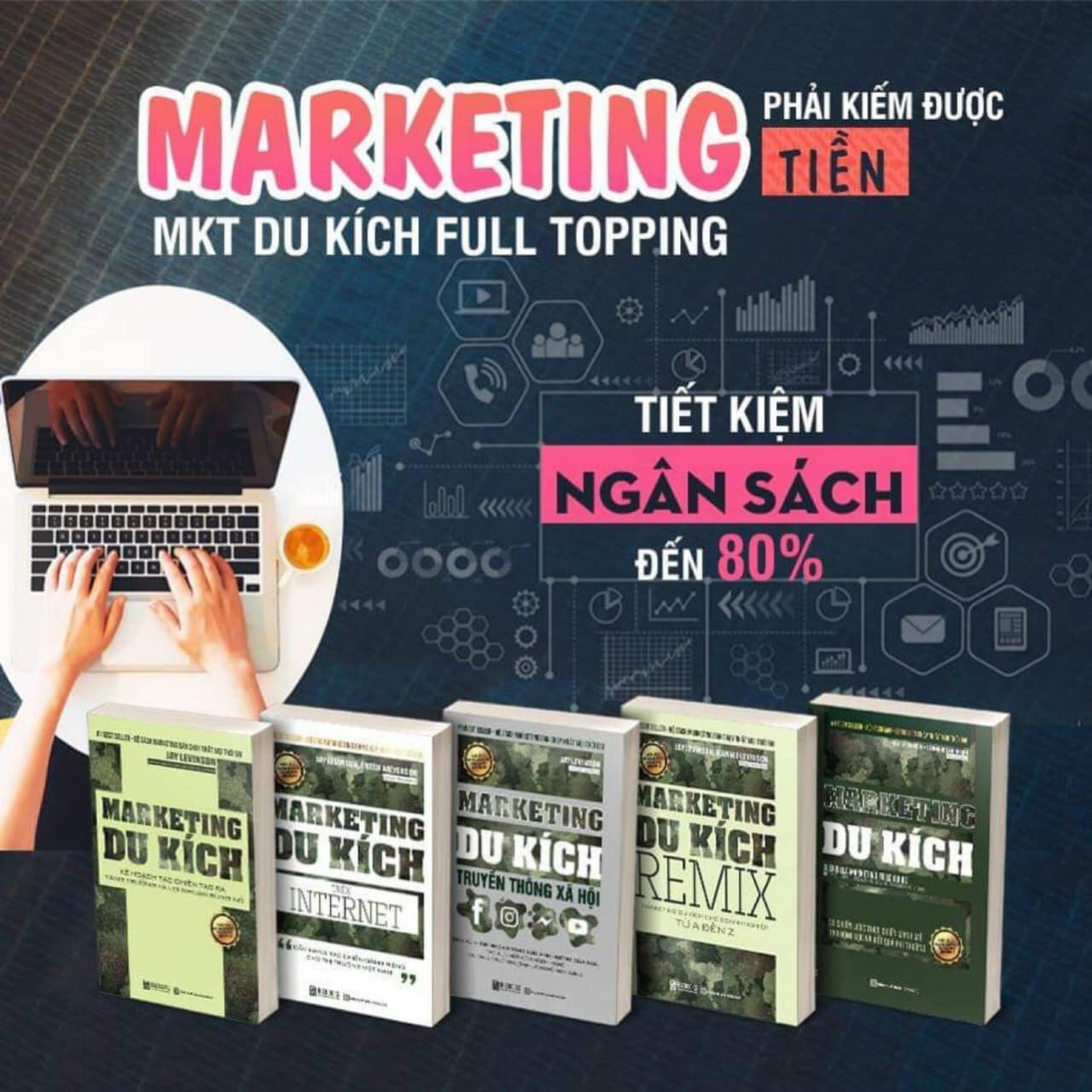 Bộ 5 Cuốn Marketing Du Kích: Chiến Lược Khôn Ngoan Cho Doanh Nghiệp Ít Chi Phí