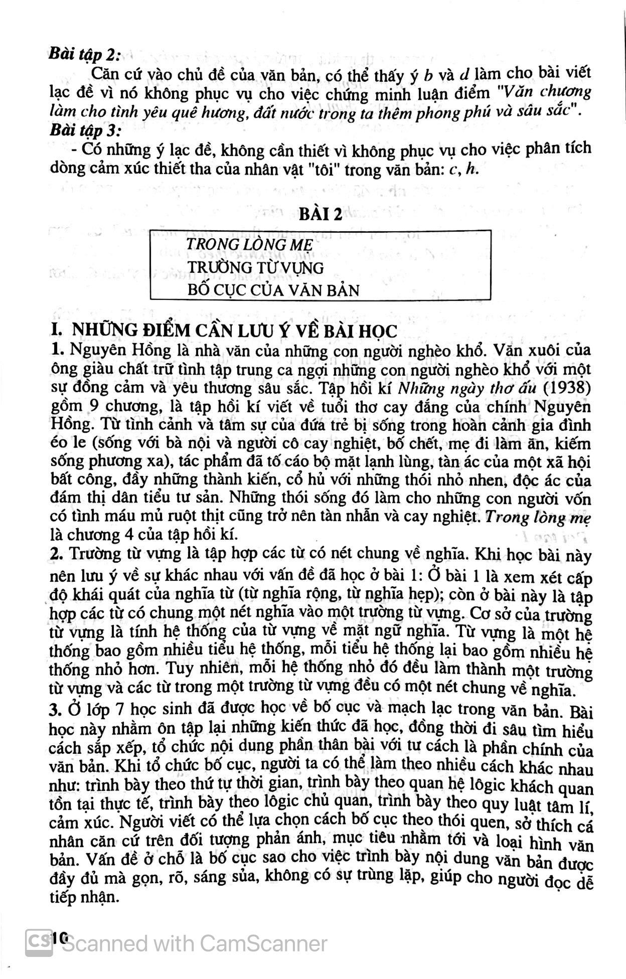 Học Tốt Ngữ Văn Lớp 8
