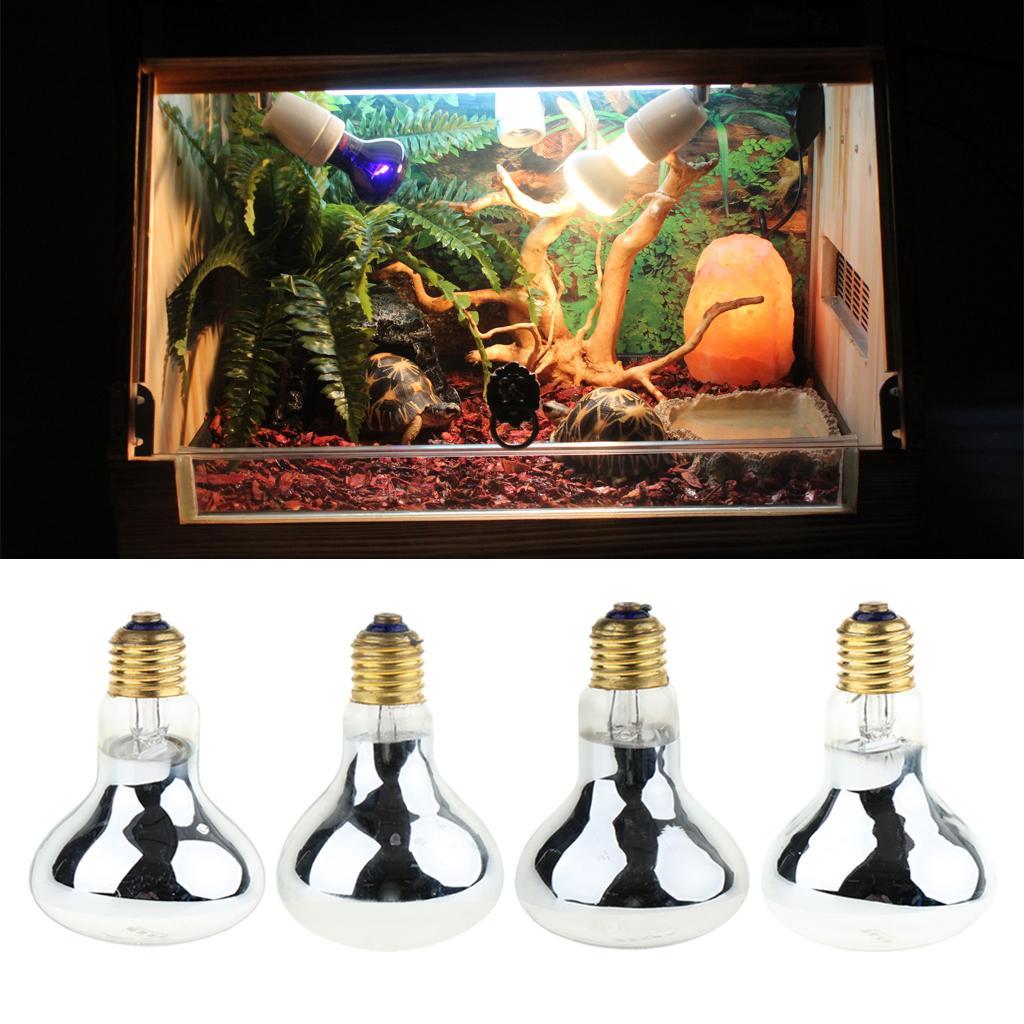E27 Reptile Breeding Heat Lamp Bulb Night Spot Lamps