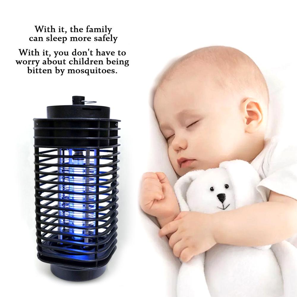 Đèn bẫy muỗi bắt muỗi Killer LED Zapper chạy bằng điện