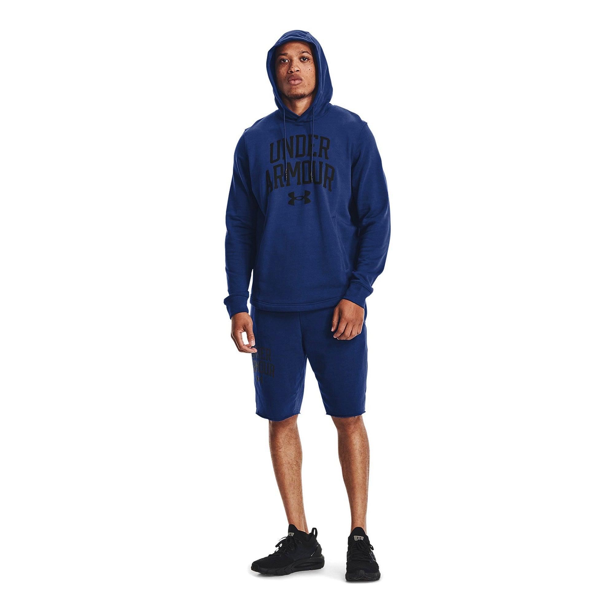 Áo khoác hoodie tay dài có nón thể thao nam Under Armour Rival Terry Collegiate Hd - 1361462-415