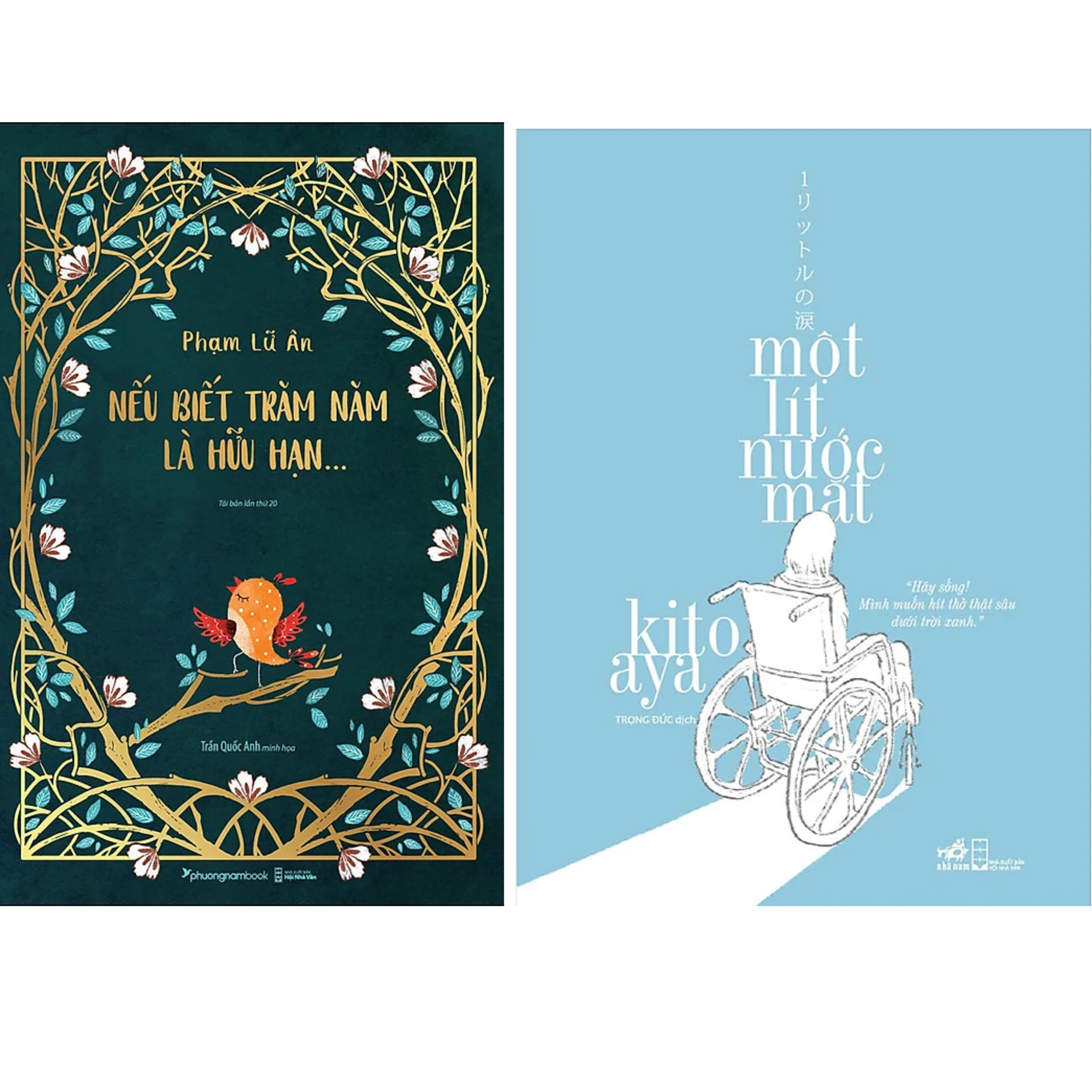 Combo 2Q: Nếu Biết Trăm Năm Là Hữu Hạn - Ấn Bản Đặc Biệt + Một Lít Nước Mắt