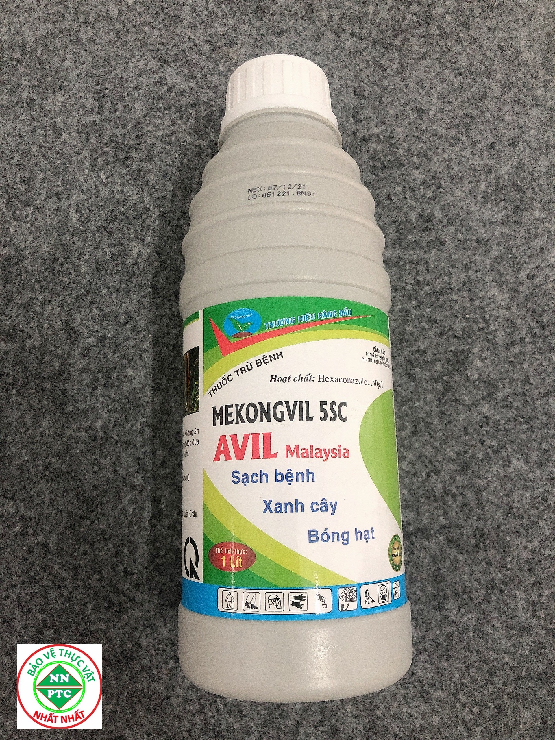 Sản Phẩm Trừ Bệnh Cây Trồng MEKONGVIL 5SC AVIL Malaysia Sạch Bệnh - Xanh Cây-Bóng hạt.