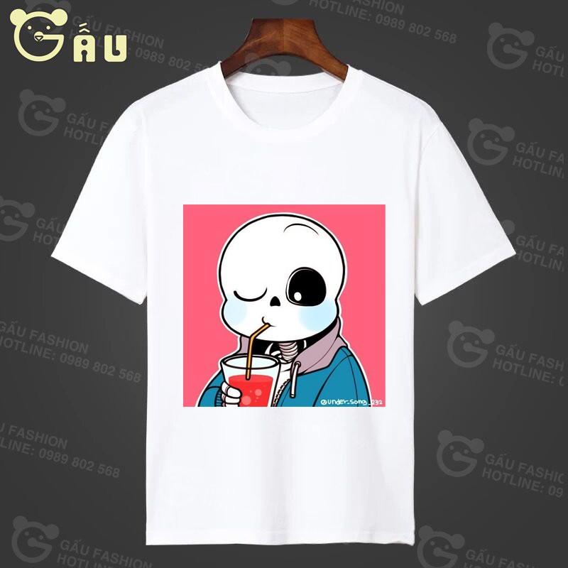 TOÀN MẪU MỚI Áo thun Undertale bé Sans cực ngầu đủ size coton xịn