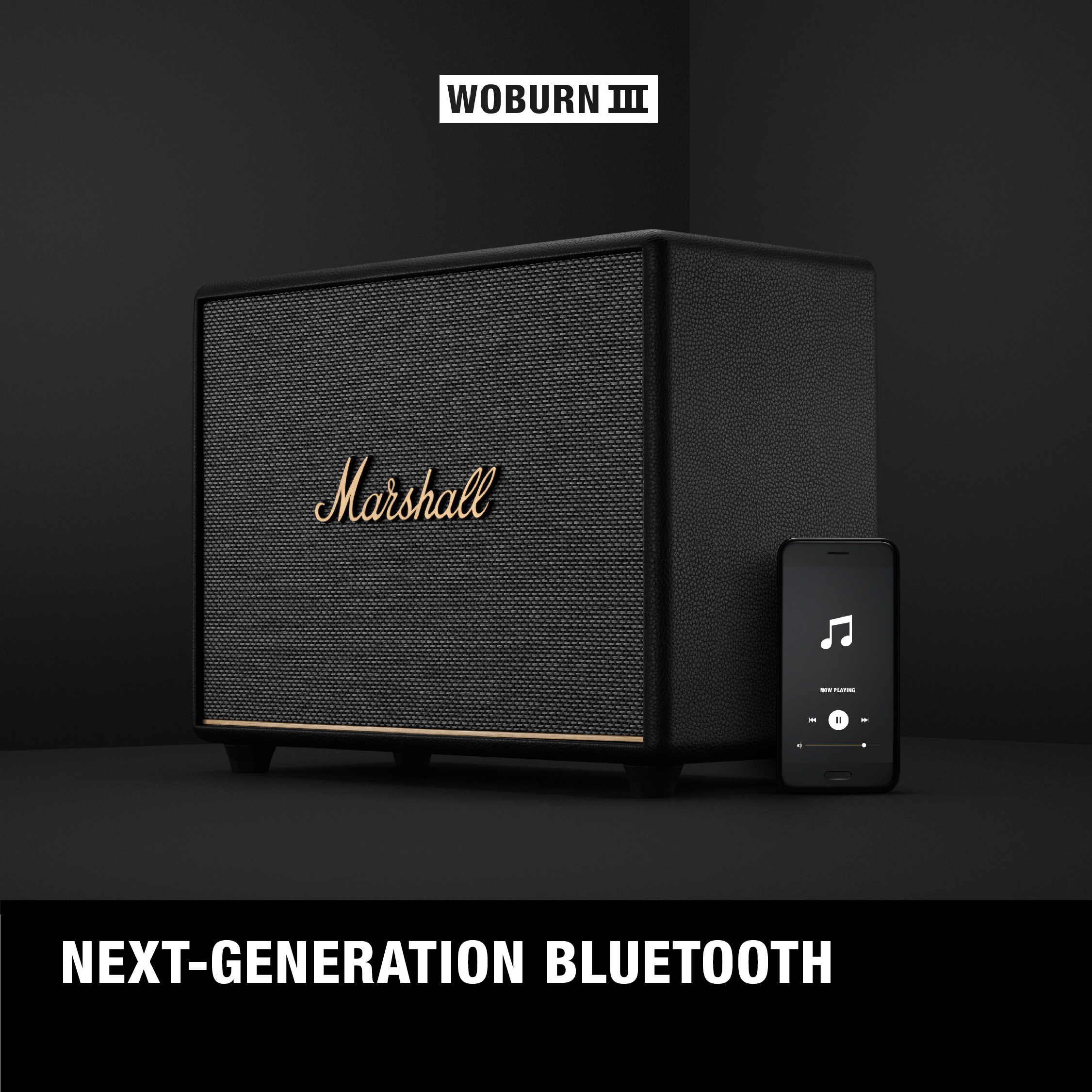 Loa Bluetooth Marshall Woburn III - Hàng chính hãng