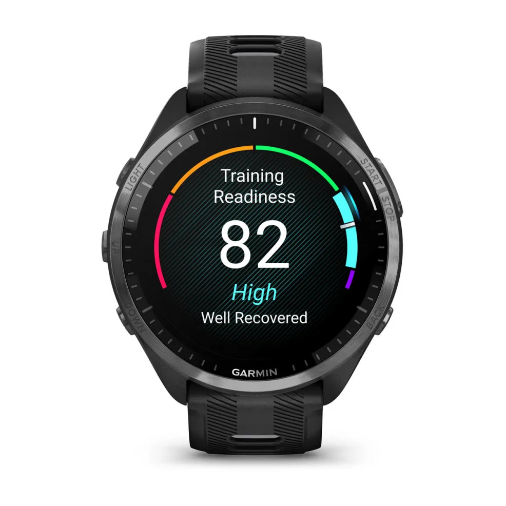 Đồng Hồ Thông Minh Garmin Forerunner 965 Kiểu dáng thể thao, viền titanium cao cấp - Hàng Chính Hãng FPT