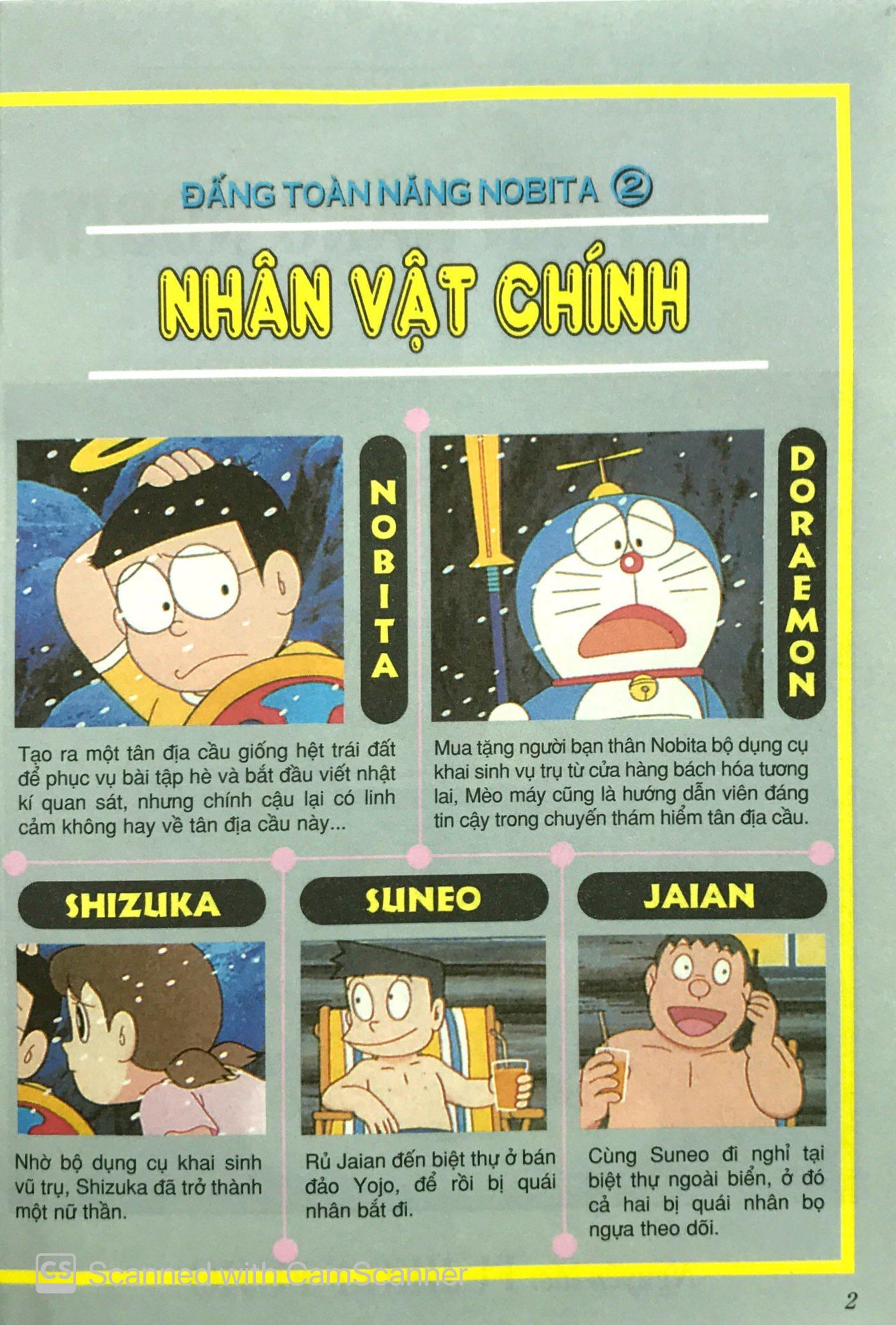 Doraemon Tranh Truyện Màu - Đấng Toàn Năng Nobita - Tập 2
