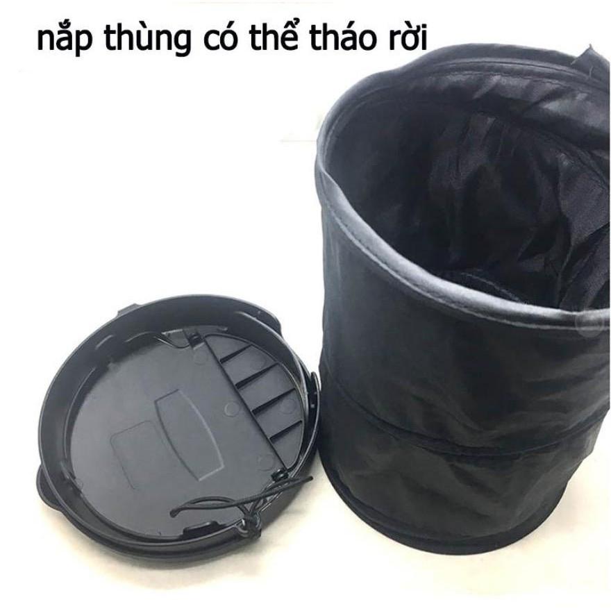 Thùng đựng rác trên xe ô tô có thể gấp lại được - Home and Garden