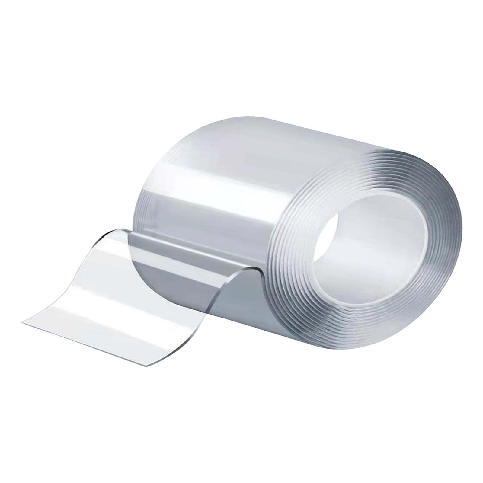 Double Sided Tape Heavy Duty, Multipurpose Removable Mounting Tape, Washable Sticky Strong Tape Strips Transparent Tape