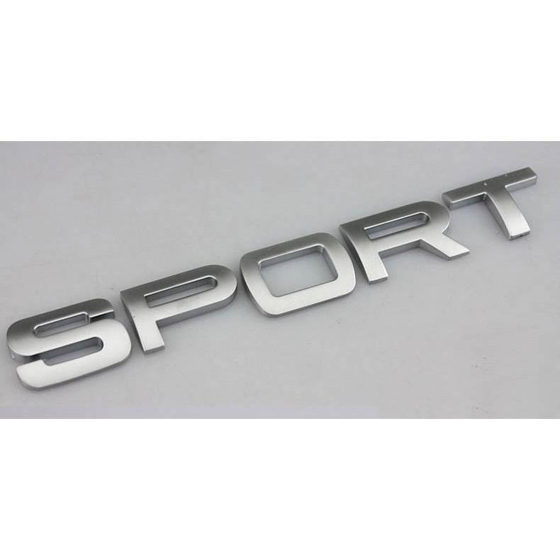 Tem 3d Chữ Sport Phong Cách Land Rover MS-69