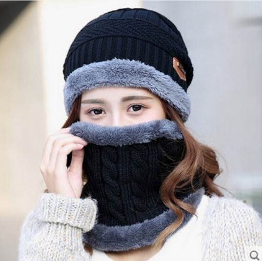 MŨ NÓN LEN NAM NỮ KÈM KHĂN CAO CẤP WNL02