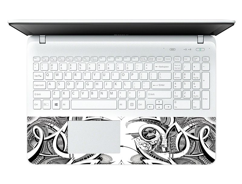 Mẫu Dán Decal Nghệ Thuật Cho Laptop LTNT-389 cỡ 13 inch