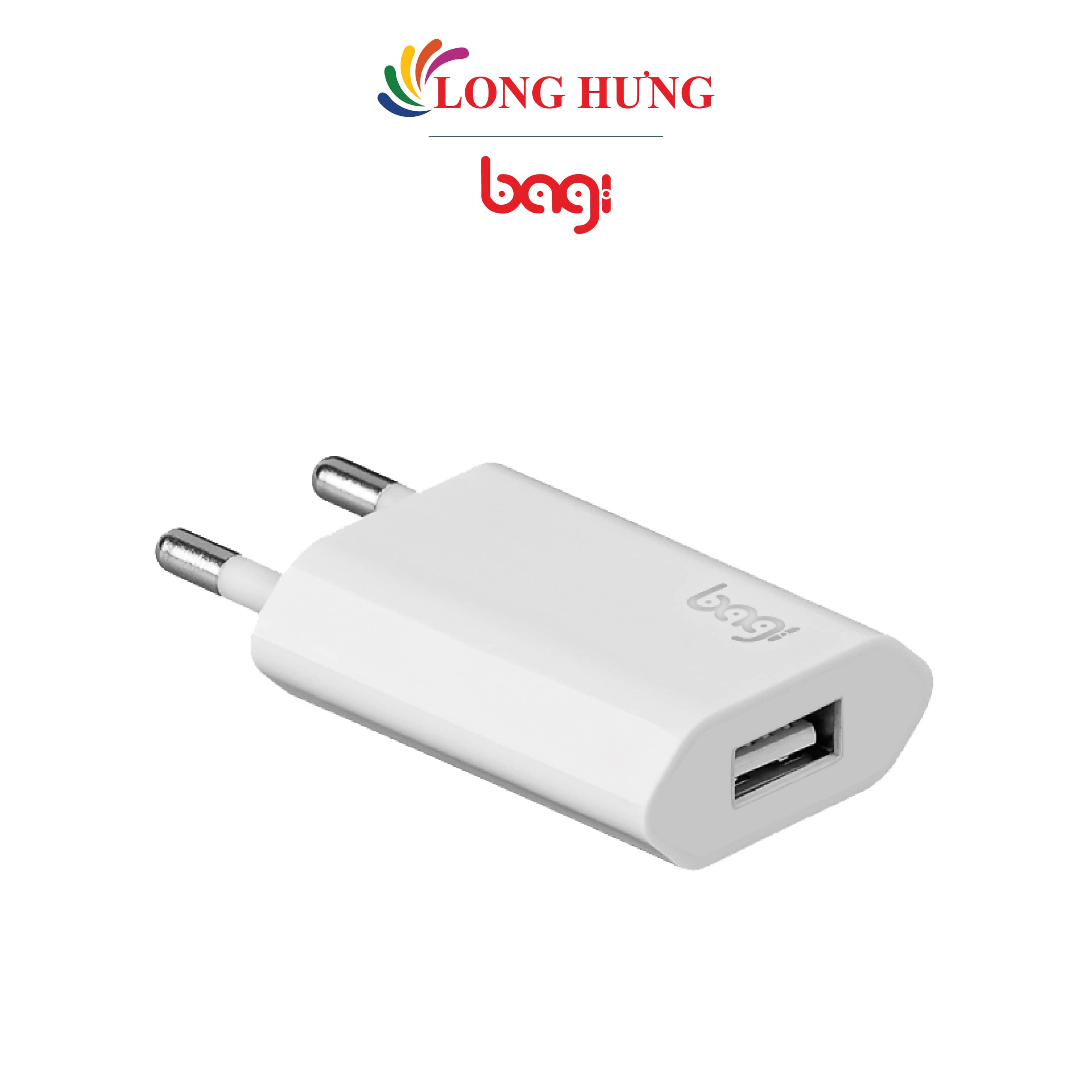 Cốc sạc Bagi 1A 1USB CE-I51Z - Hàng chính hãng