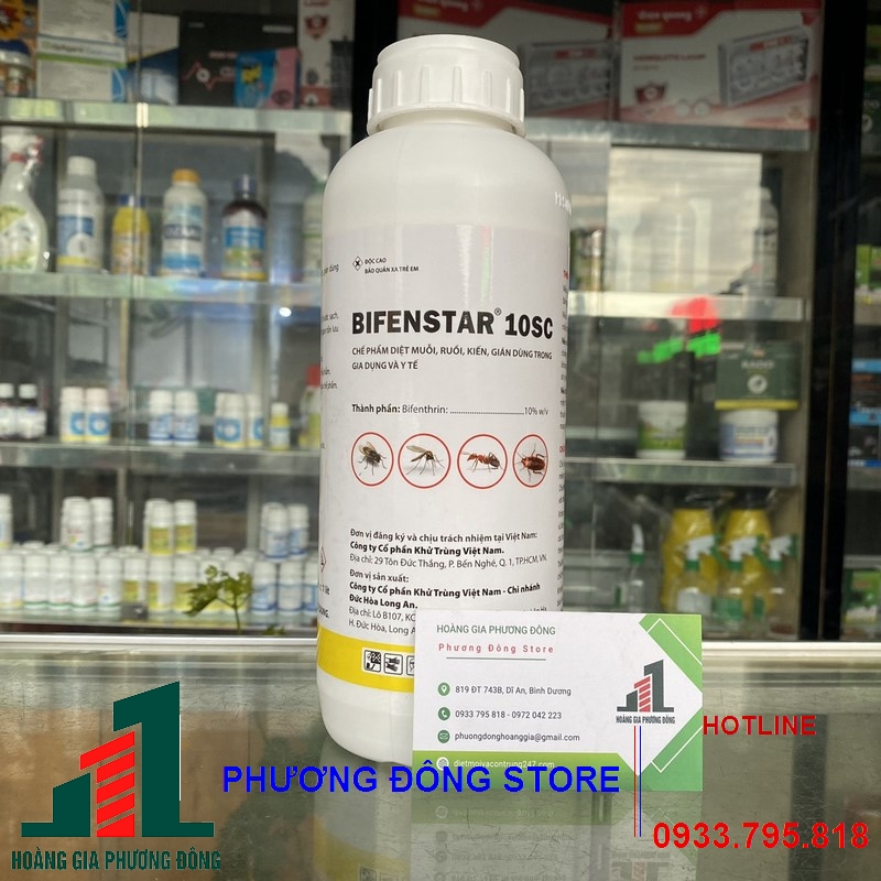 Thuốc diệt muỗi và côn trùng Bifenstar 10SC