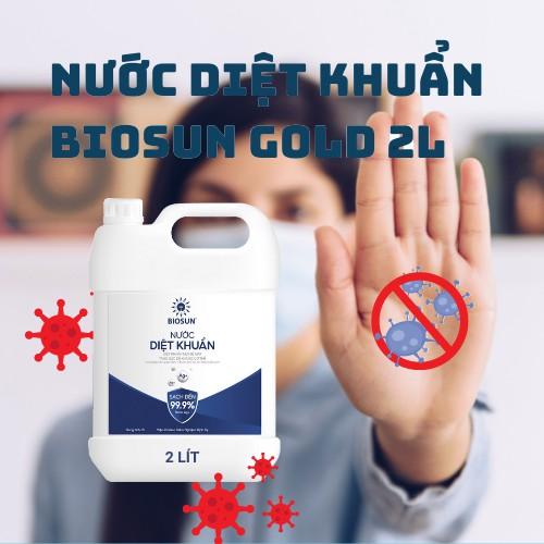 Nước diệt khuẩn BIOSUN GOLD 2 lít