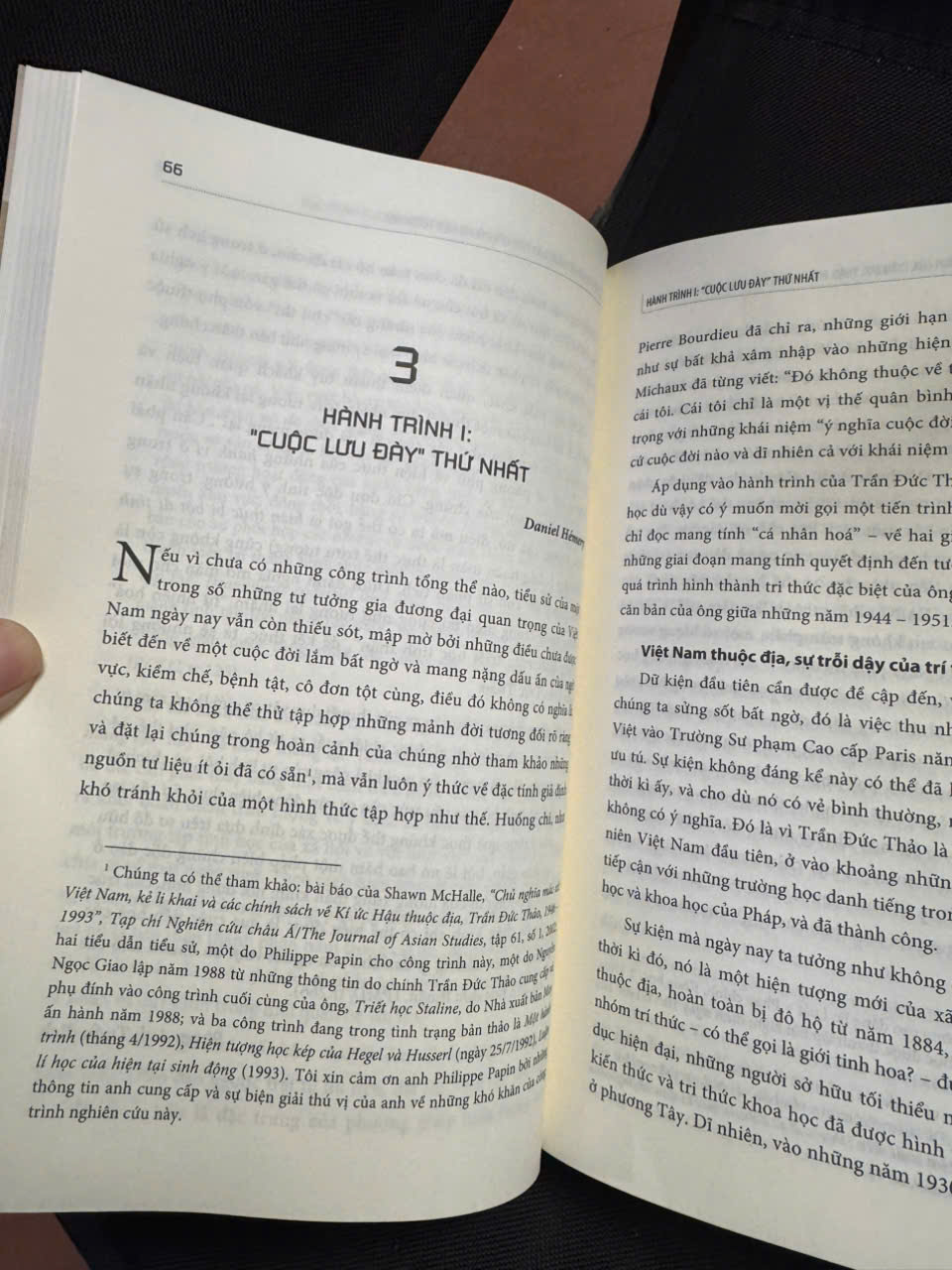 HÀNH TRÌNH CỦA TRẦN ĐỨC THẢO - Hiện tượng học và chuyển giao văn hóa - JOCELYN BENOIST và MICHEL ESPAGNE Chủ biên – NXB ĐHSP