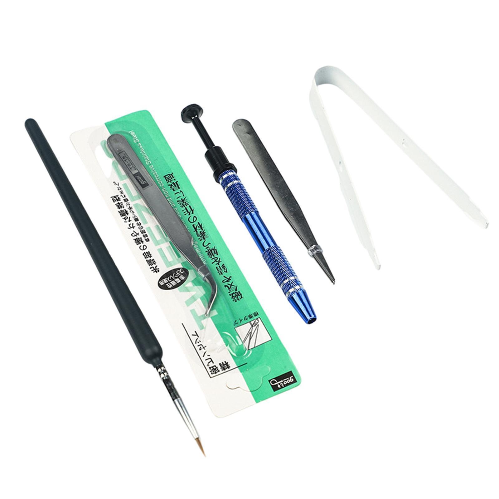5Pcs Mechanical Keyboard Switch Brushes Tool Kit for Stabilizer
